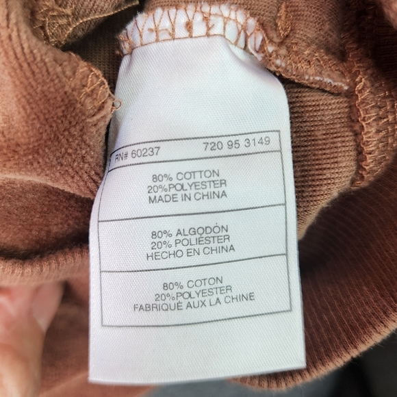 Vintage Y2K Puma Brown Velour Toddler Zip-Up Track Jacket 18M Warm Fall Winter - Picture 7 of 8